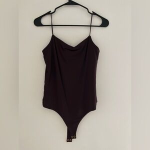 Banana Republic Dark Brown Bodysuit